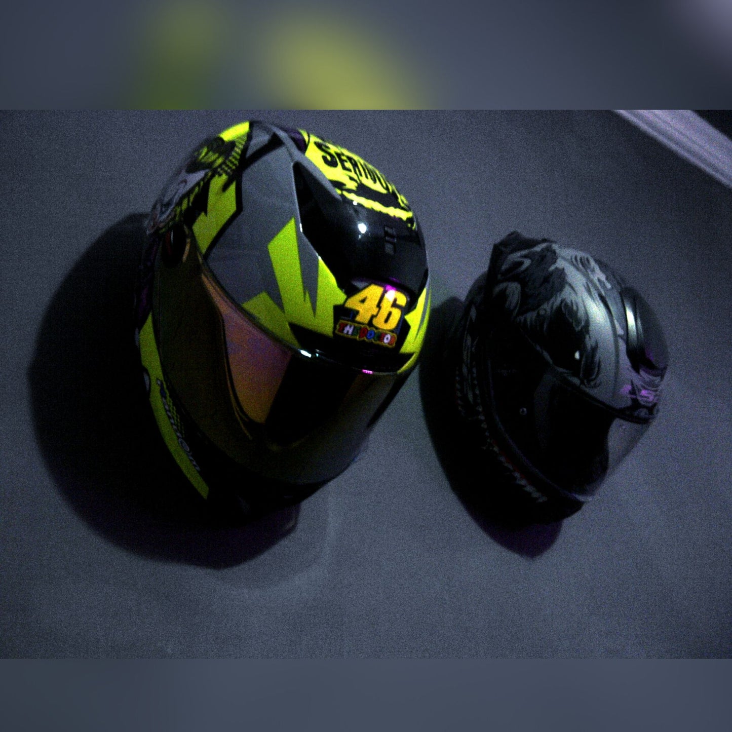 Chrome Ride Helmet Stand – Wall-Mounted Helmet Stand in Pakistan