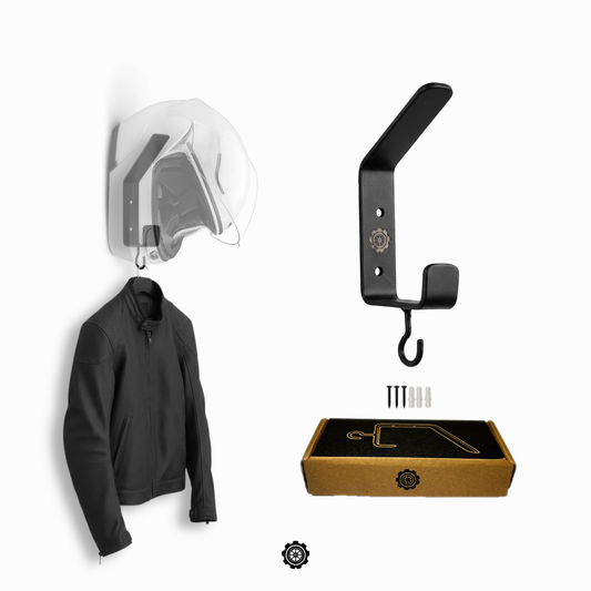 Chrome Ride Helmet Stand – Wall-Mounted Helmet Stand in Pakistan