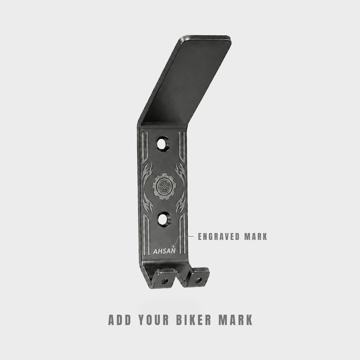 Helmet Holder – Evo Signature - Gunmetal HS200GM